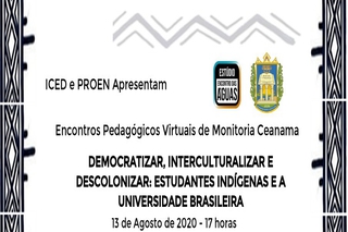 Proen e Iced realizam formação em temática indígena no 4º Encontro Pedagógico de Monitoria