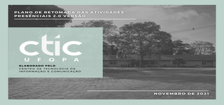 O presente plano tem o propósito de apresentar as diretrizes e orientações das autoridades sanitárias, a adoção de estratégias, conforme o Plano de Biossegurança (PB) da UFOPA, de forma a assegurar o retorno do trabalho presencial, integral ou parcialmente, de forma gradual e sistematizada, das equipes administrativas do Centro de Tecnologia da Informação e Comunicação (CTIC).