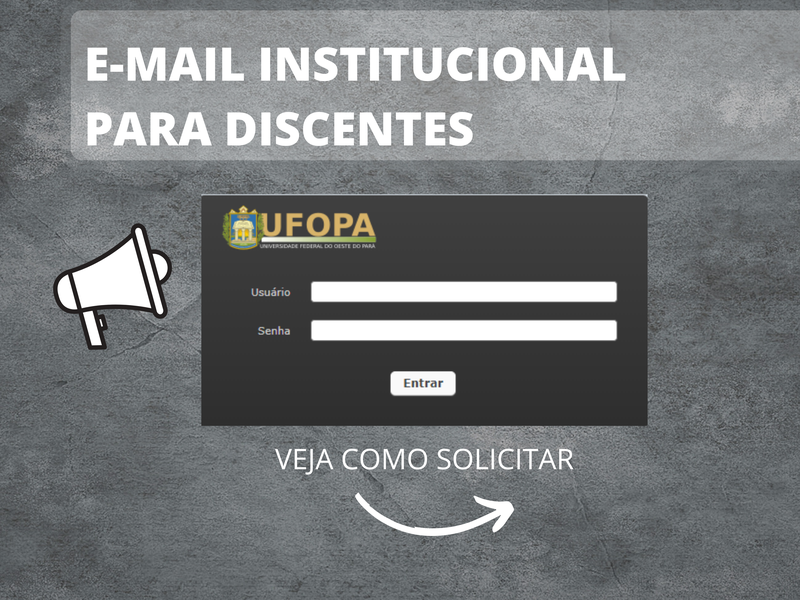 Com a retomada do semestre letivo no dia 1º de fevereiro, os discentes da Ufopa precisam do e-mail institucional para ter acesso às plataformas de ensino remoto