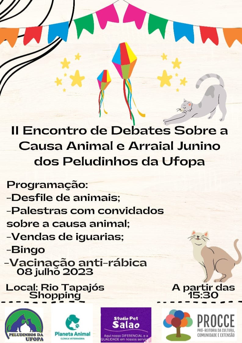 Evento será dia 8/07, no Shopping Rio Tapajós