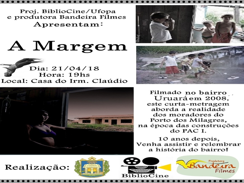 Cartaz - Bibliocine - A Margem