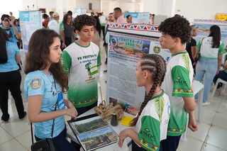 Serão apresentados 98 projetos científicos de alunos da educação básica.