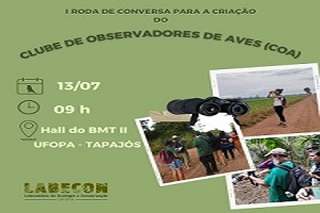 A ideia é fortalecer a observação de aves na região.