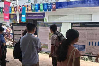 Foram expostos 142 trabalhos.