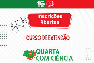 Atividades começam neste mês de julho de forma remota.