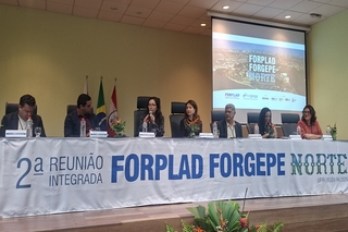 Membros da Gestão Superior representaram a universidade