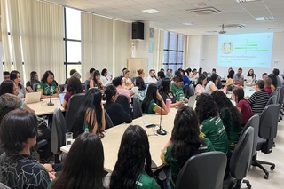 Reitoria e equipe estratégica apresentaram os macroprogramas que conduzirão o desenvolvimento institucional até 2030.
