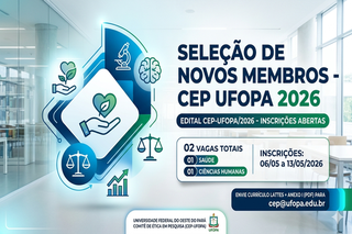 Inscrições abertas até 13 de maio.